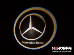 Puddle/ Welcome Lights (2) - Internal Mount Design - Mercedes Logo Puddle/ Welcome Lights (2) - Internal Mount Design - Mercedes Logo